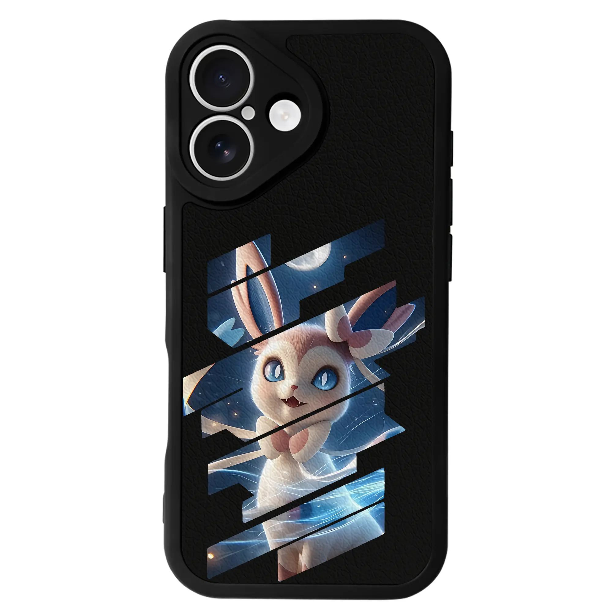 ポケモン グッズ,ニンフィア - IPhone 16シリーズ対応 ・ シリコンスマホケース ・ レザー調 ・ 高精度フィット ・ 耐衝撃 ・ ワイヤレス充電対応 ・ 精密カット